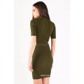 Ladies Lipsy Military Button Dress